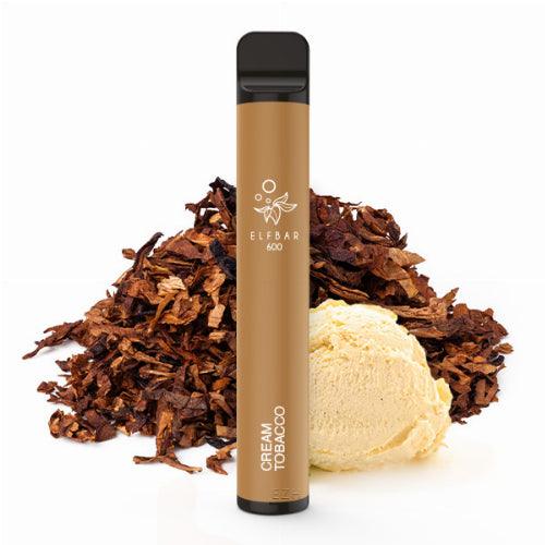 Elfbar 600 - Cream Tobacco - AceVapes