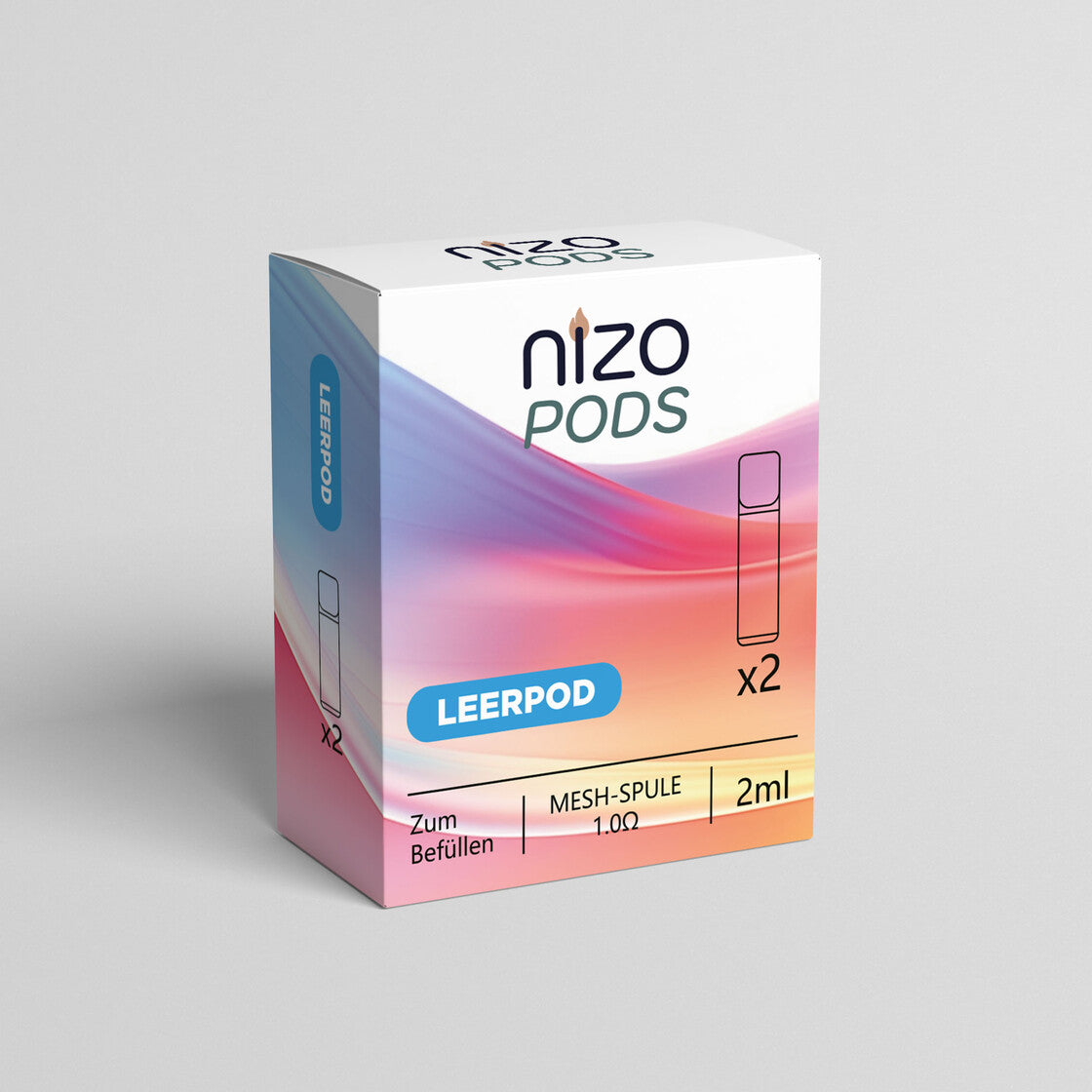 Nizo Leerpod (2er Pack) für ELFA, Tappo und 187