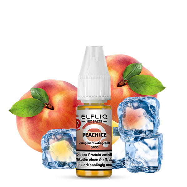 Elfbar ELFLIQ - Peach Ice - AceVapes