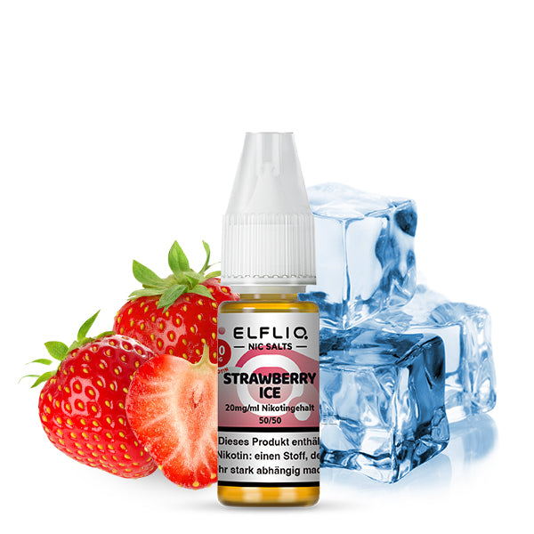 Elfbar ELFLIQ - Strawberry Ice - AceVapes