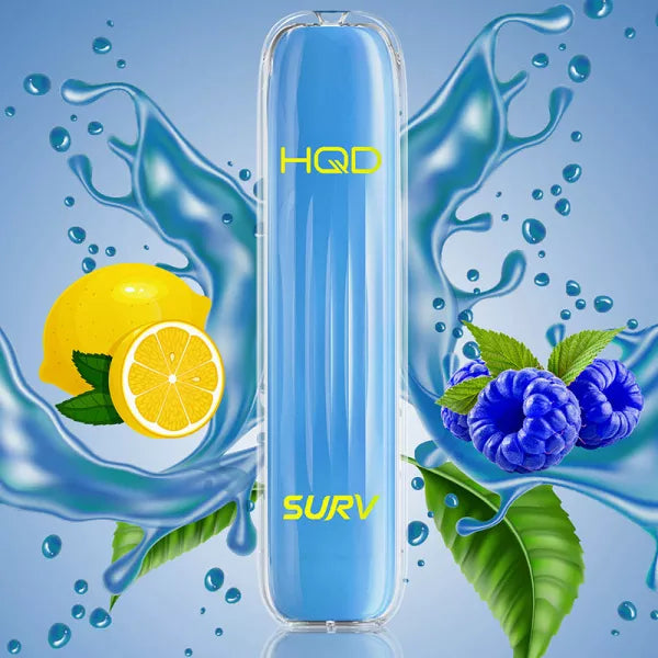 HQD Surv - Blue Razz Lemon (Blurry Berry Lemon) - AceVapes